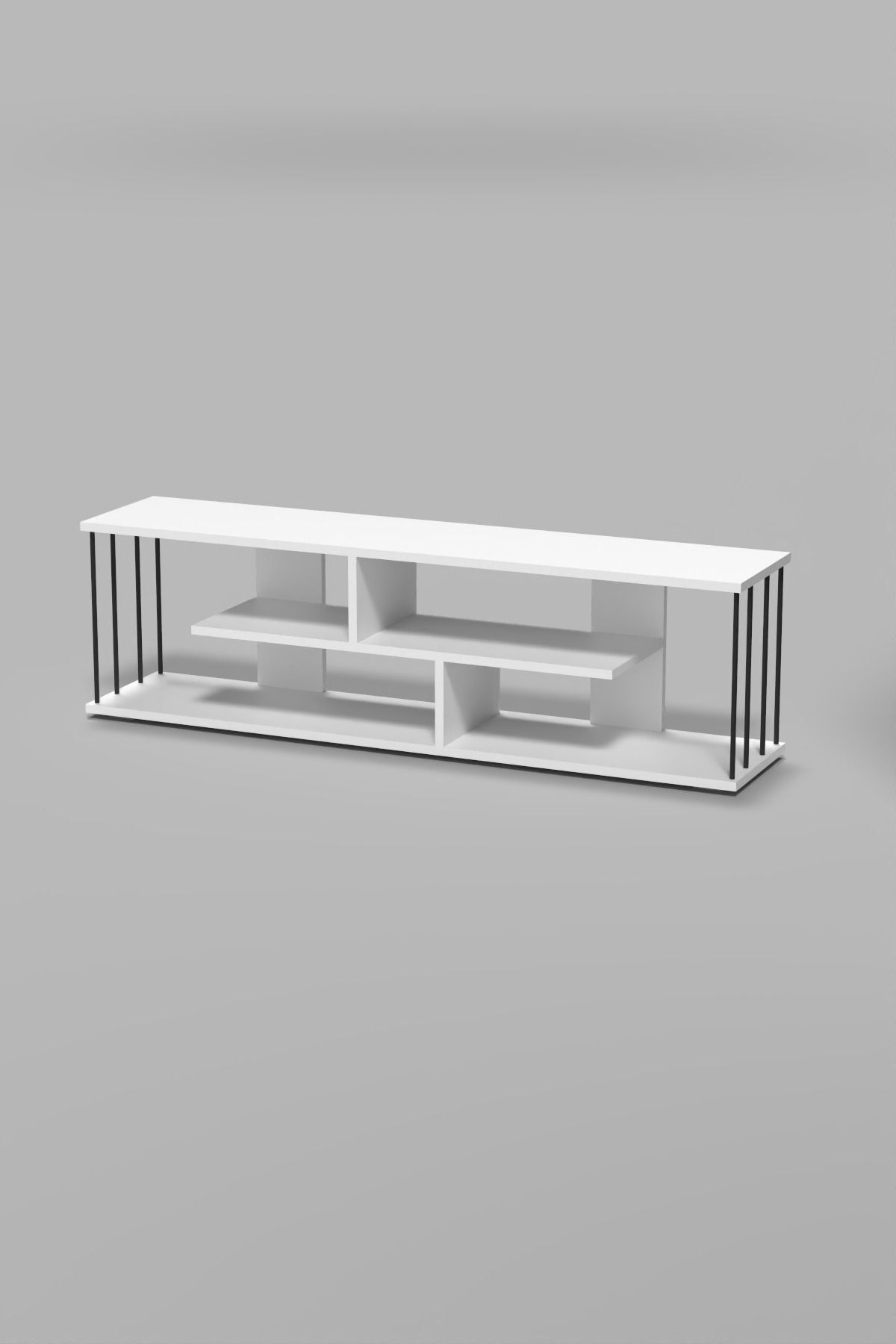 Tv Sehpası Raflı 140 Cm Gzd Tv Ünitesi