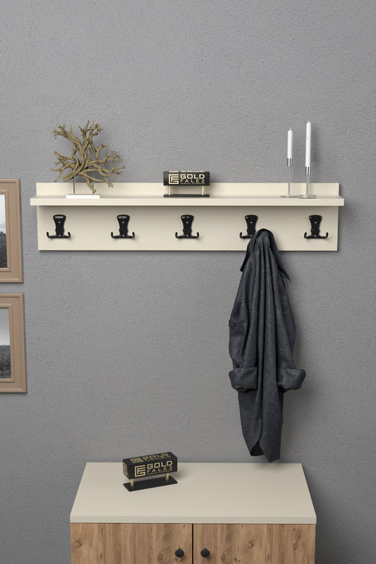 Askılık Duvar Elbise Askılığı Portmanto 80 Cm