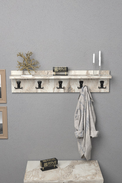 Askılık Duvar Elbise Askılığı Portmanto 80 Cm