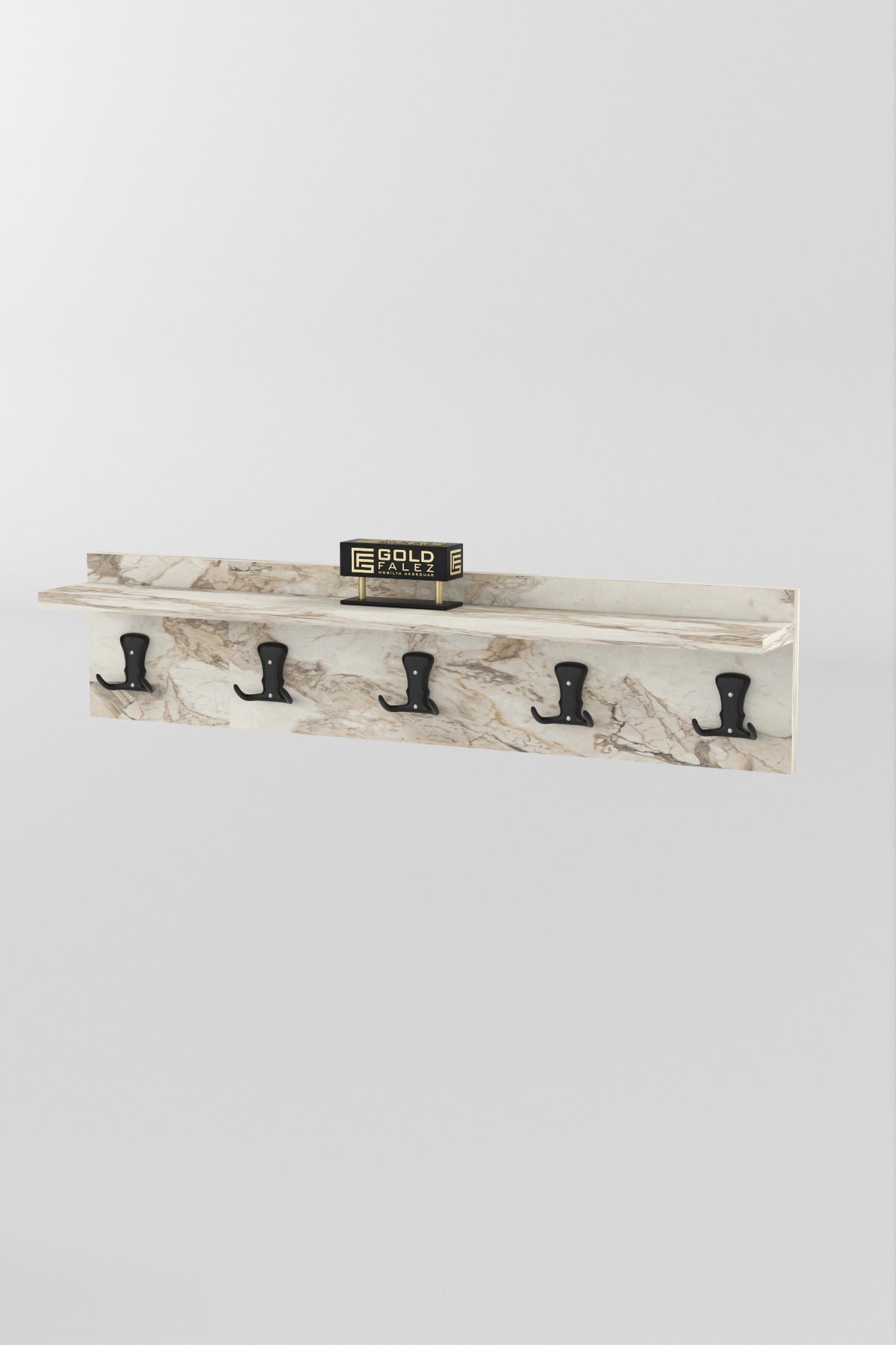 Askılık Duvar Elbise Askılığı Portmanto 80 Cm