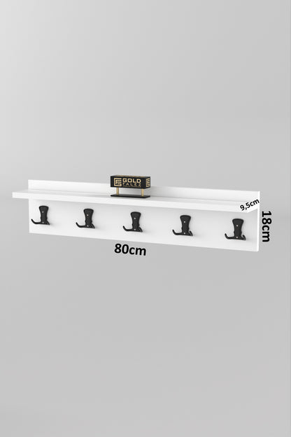 Askılık Duvar Elbise Askılığı Portmanto 80 Cm