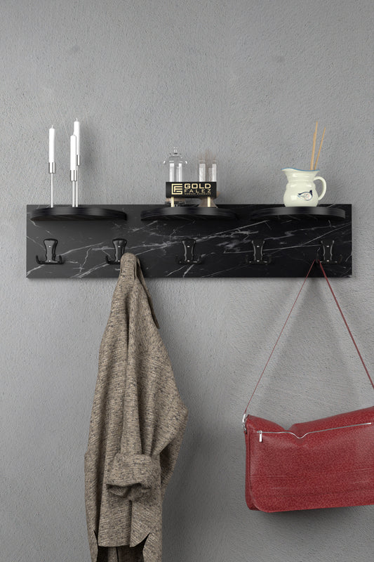 Askılık Duvar Elbise Askılığı Portmanto  80 Cm