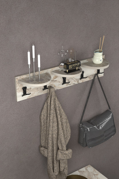 Askılık Duvar Elbise Askılığı Portmanto  80 Cm