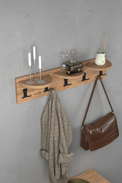 Askılık Duvar Elbise Askılığı Portmanto  80 Cm