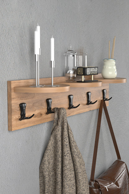 Askılık Duvar Elbise Askılığı Portmanto  80 Cm