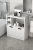 Banyo Dolabı Çok Amaçlı Havluluk 2 Kapaklı Raflı