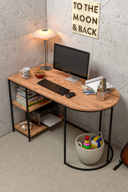 Çalışma Masası 125 cm Bilgisayar Masası Çok Amaçlı Makyaj Masası Ofis Masası Yemek Masası