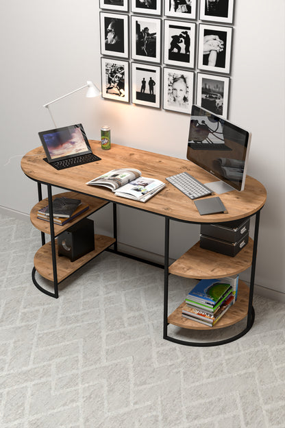 Çalışma Masası 140 cm Bilgisayar Masası Çok Amaçlı Makyaj Masası Ofis Masası Yemek masası