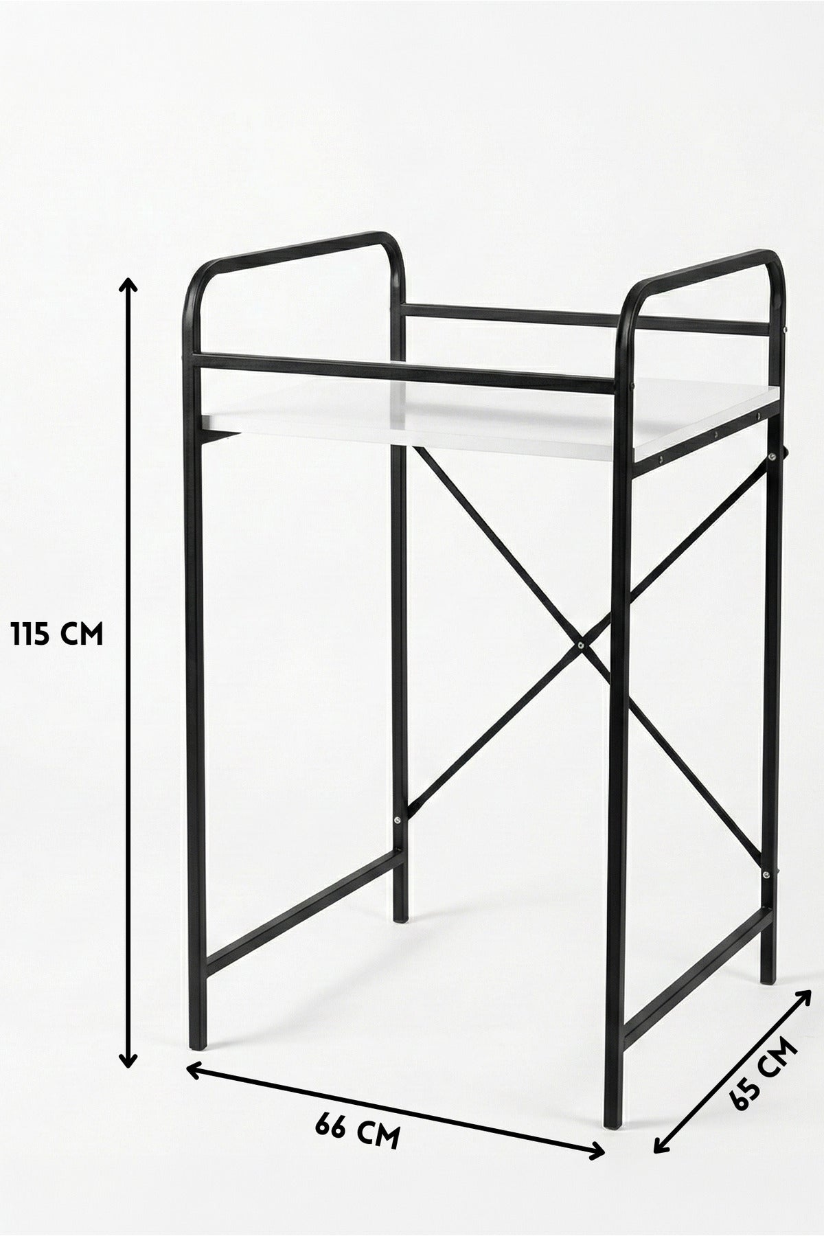 Çamaşır Makinesi Dolabı Raf Metal Düzenleyici Organizer 2 Katlı Banyo Rafı Çok Amaçlı Dolap