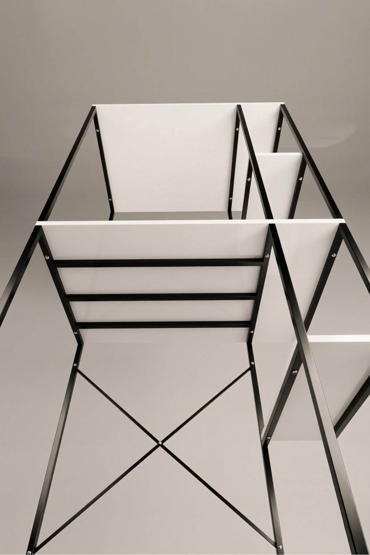 Çamaşır Makinesi Dolabı Yan Raflı Dolap Metal Banyo Organizer Çok Katlı Düzenleyici Siyah