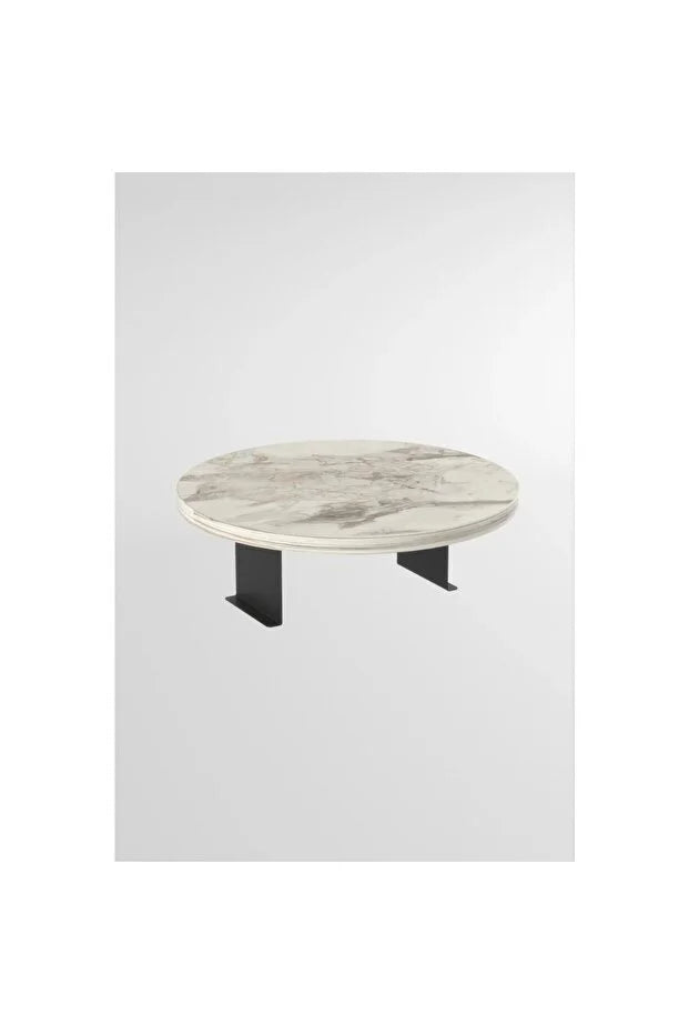 Ikili (2 Adet)Yan Sehpa Ayarlanabilir Tepsi Dekoratif Modern