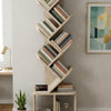 Kitaplık Modern Dekoratif Kitap Rafı Çok Katlı Kitap Standı Ofis Organizer Yaprak