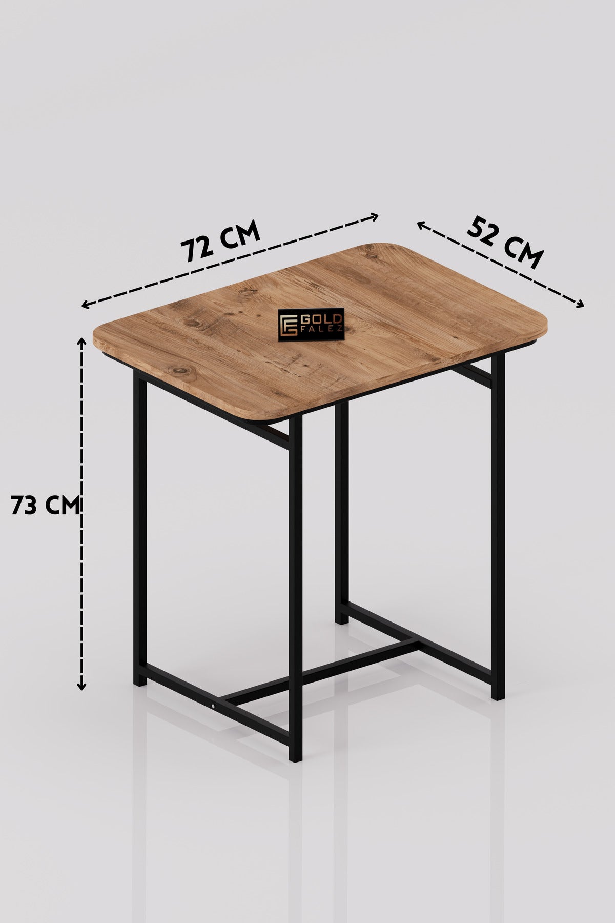 Mutfak Masası Modern 2 Kişilik Yemek Masası Şık Dayanıklı Balkon Cafe Bahçe Masa Minör