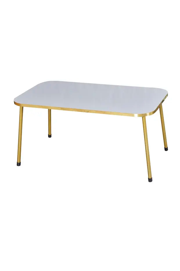 Orta Sehpa Gold Metal Ayak