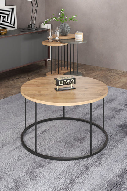 Orta Sehpa Ve Zigon Sehpa Terra 4 Lü Set