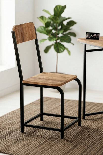 Sandalye Modern Mutfak Yemek Sandalyesi Şık Cafe Balkon Bahçe Tekli Sandalye Minör