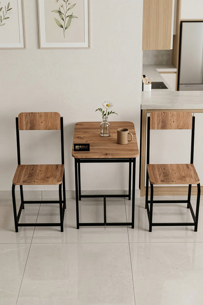 Sandalye Modern Mutfak Yemek Sandalyesi Şık Cafe Balkon Bahçe Tekli Sandalye Minör