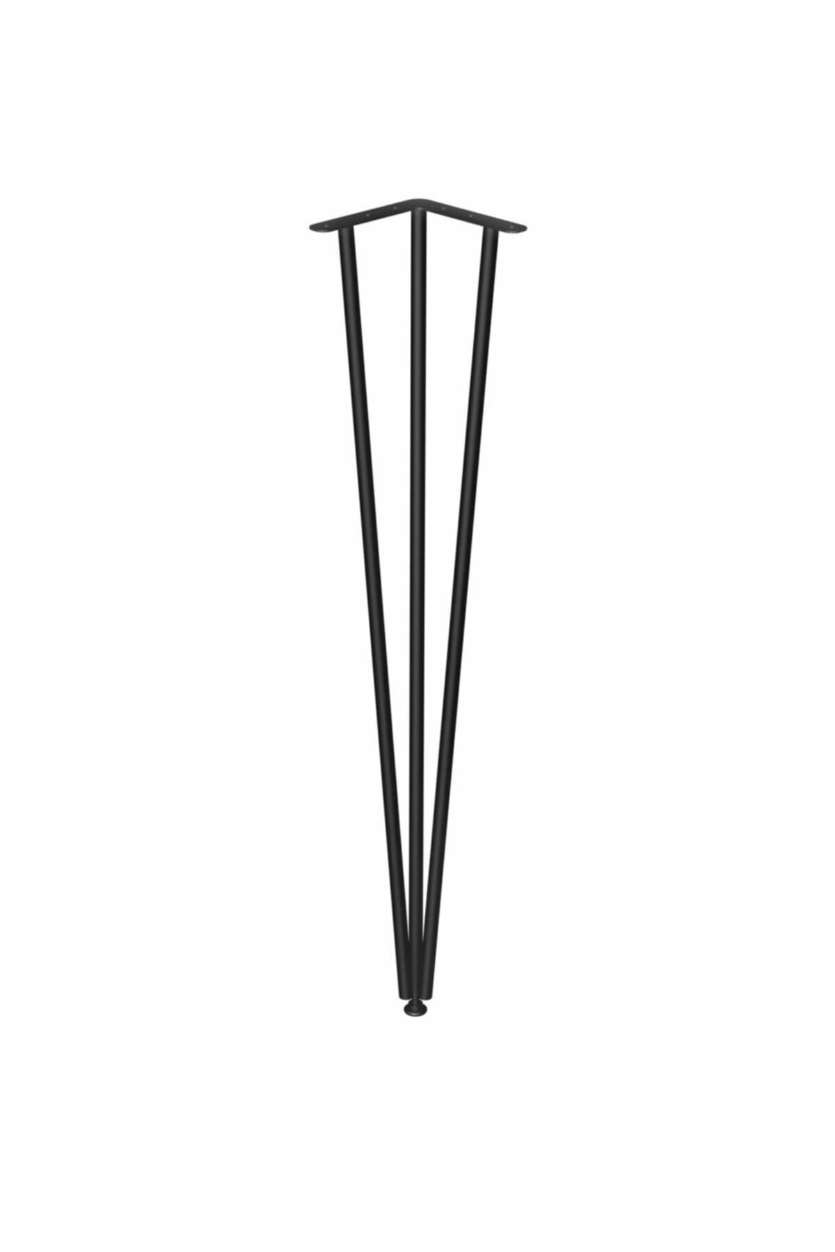 Tel Masa Ayakları 4 Adet 70 Cm Firkete Ayak - Masa Ayakları - Tek Ebat