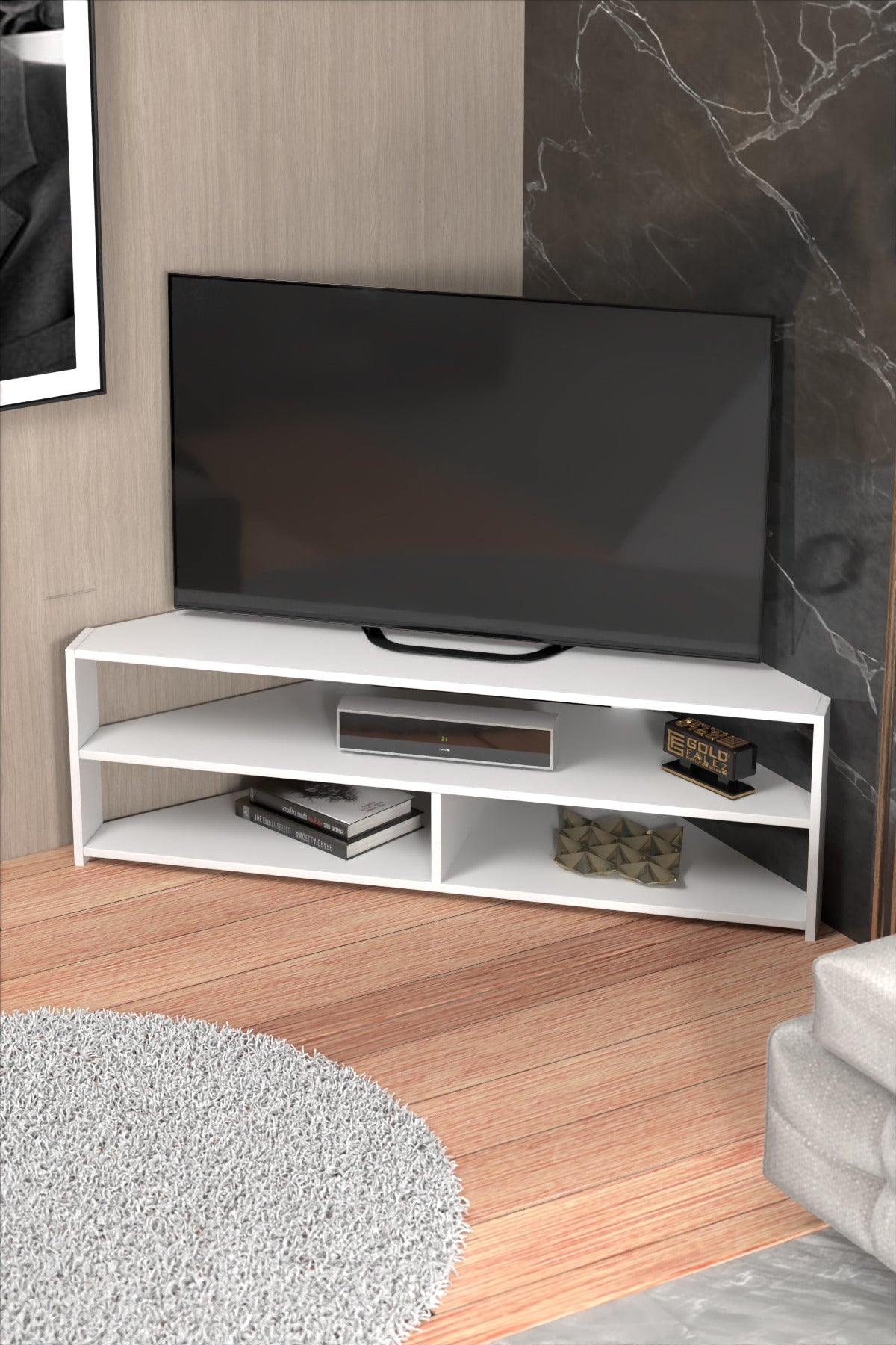 Tv Sehpası Köşe Tv Ünitesi