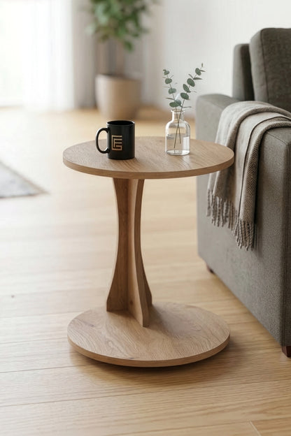 Yan Sehpa Modern C Sehpa Minimal Tasarım Yuvarlak Orta Sehpa Salon Koltuk Yanı