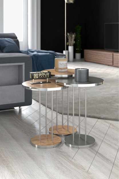 Zigon Sehpa Terra 3 Lü Set