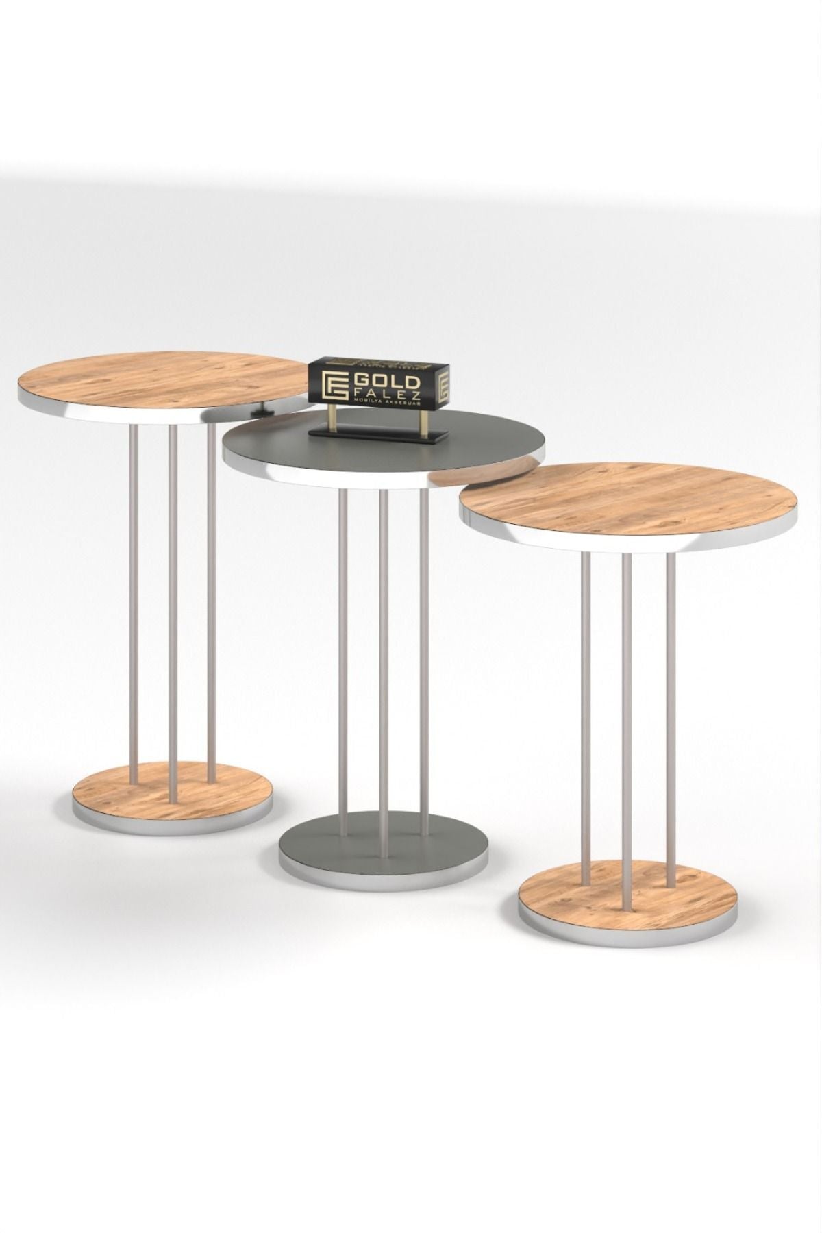 Zigon Sehpa Terra 3 Lü Set