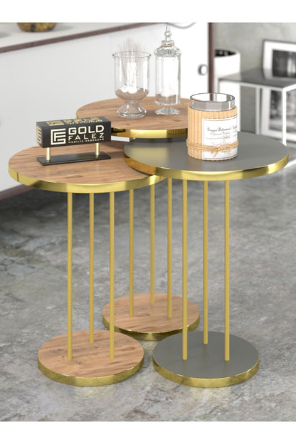Zigon Sehpa Terra 3 Lü Set