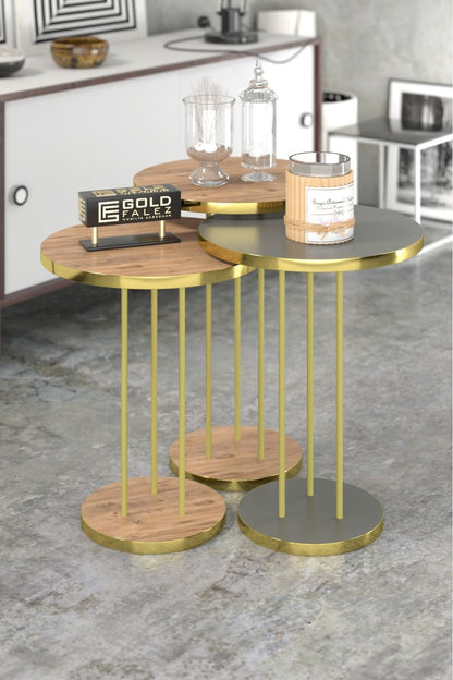 Zigon Sehpa Terra 3 Lü Set
