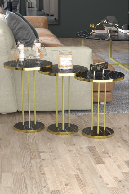 Zigon Sehpa Terra 3 Lü Set