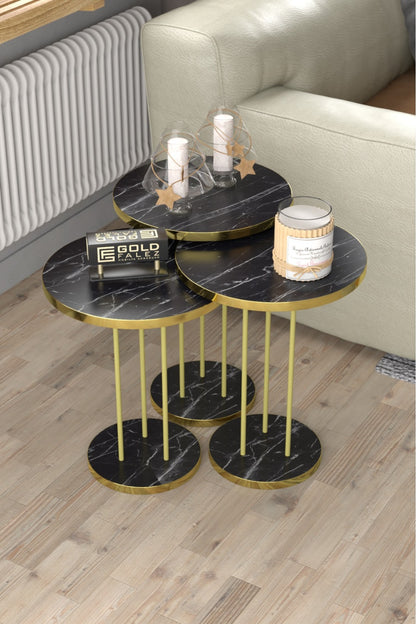 Zigon Sehpa Terra 3 Lü Set
