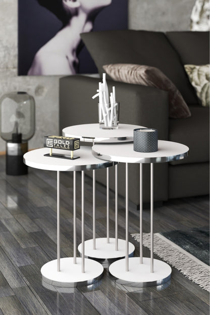Zigon Sehpa Terra 3 Lü Set