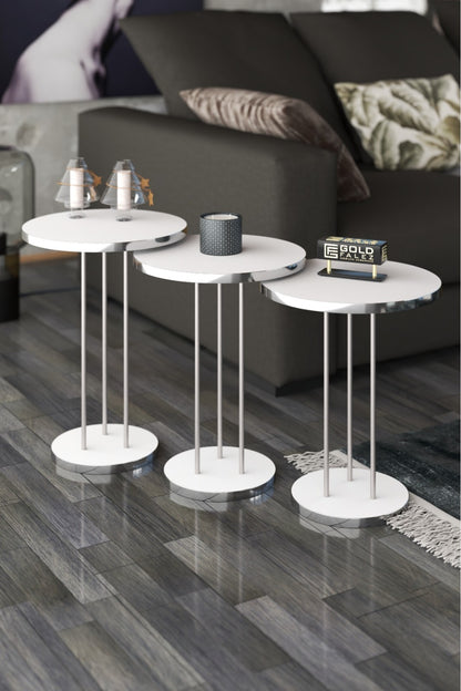 Zigon Sehpa Terra 3 Lü Set