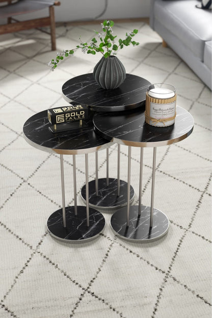 Zigon Sehpa Terra 3 Lü Set