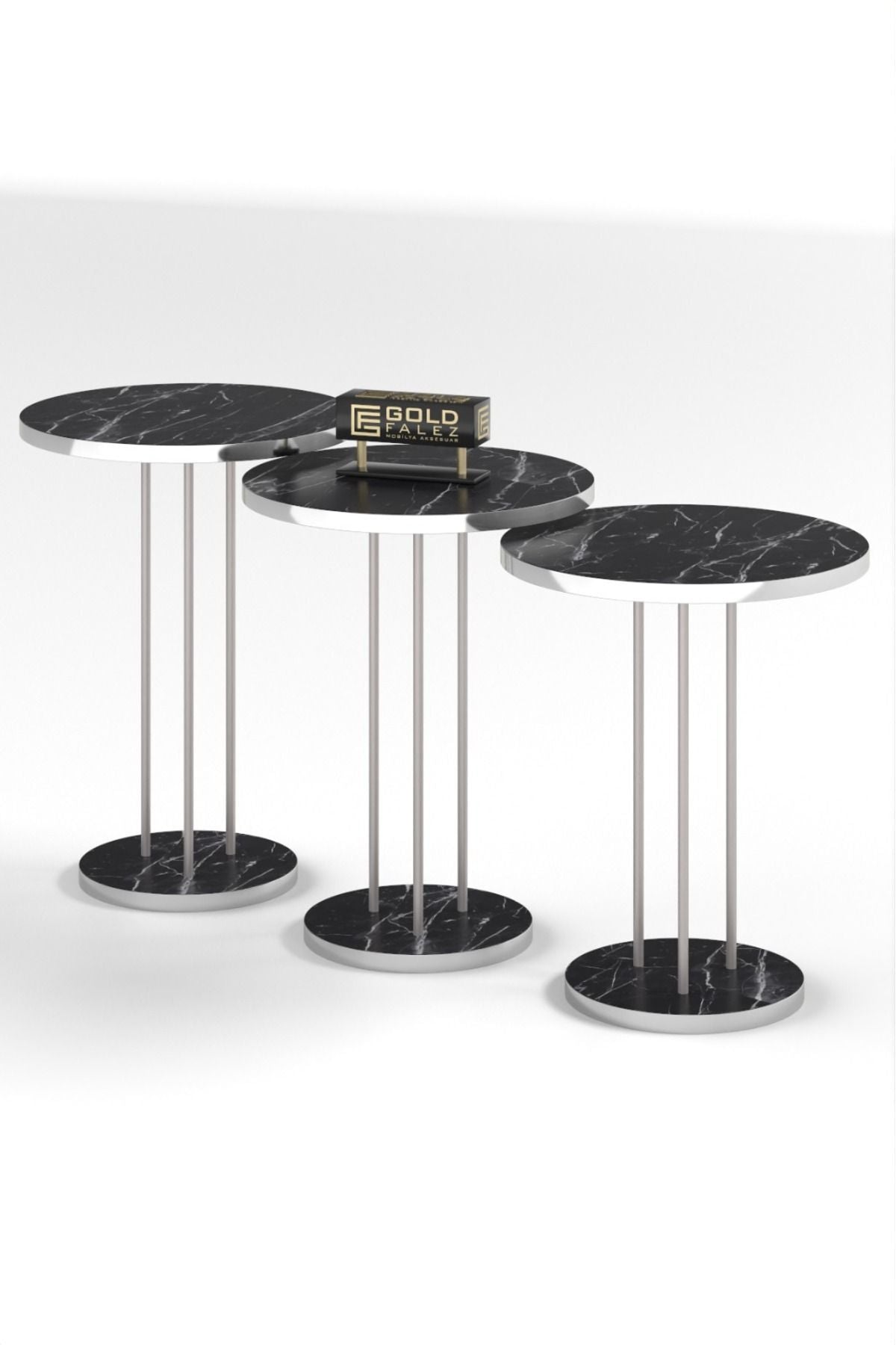 Zigon Sehpa Terra 3 Lü Set