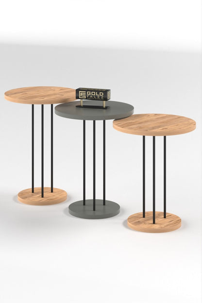 Zigon Sehpa Terra 3 Lü Set