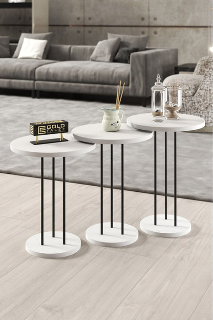 Zigon Sehpa Terra 3 Lü Set