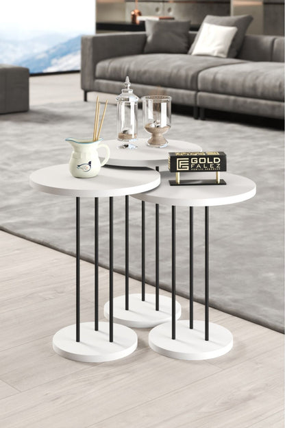 Zigon Sehpa Terra 3 Lü Set