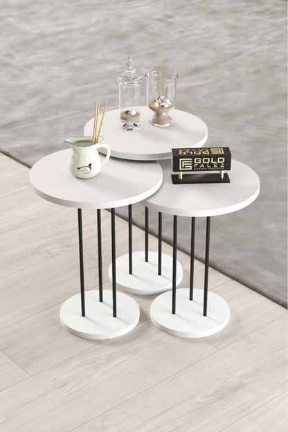 Zigon Sehpa Terra 3 Lü Set