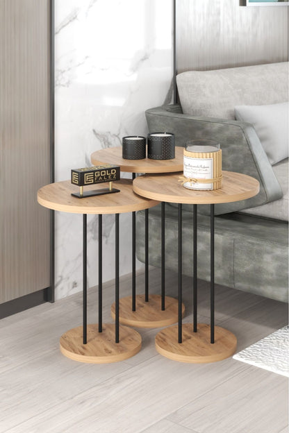 Zigon Sehpa Terra 3 Lü Set