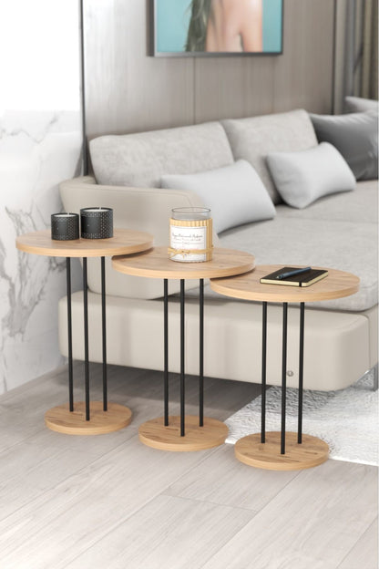 Zigon Sehpa Terra 3 Lü Set