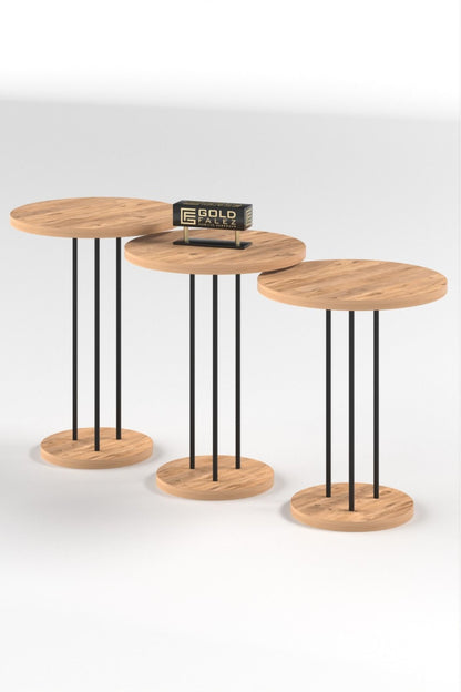 Zigon Sehpa Terra 3 Lü Set