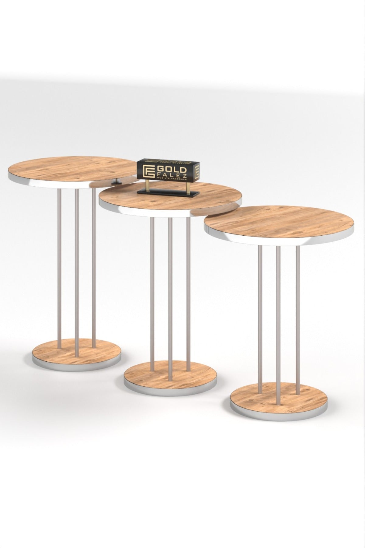 Zigon Sehpa Terra 3 Lü Set