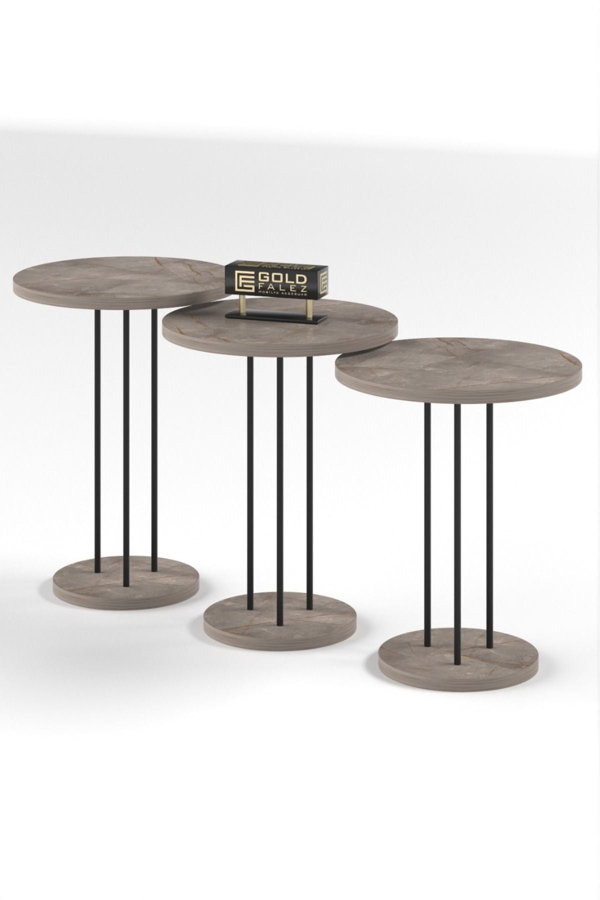 Zigon Sehpa Terra 3 Lü Set