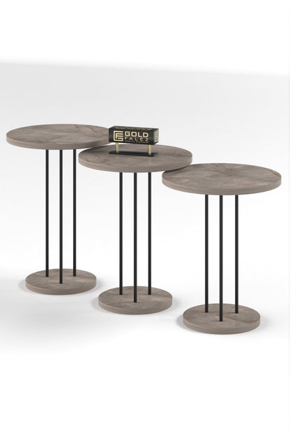 Zigon Sehpa Terra 3 Lü Set
