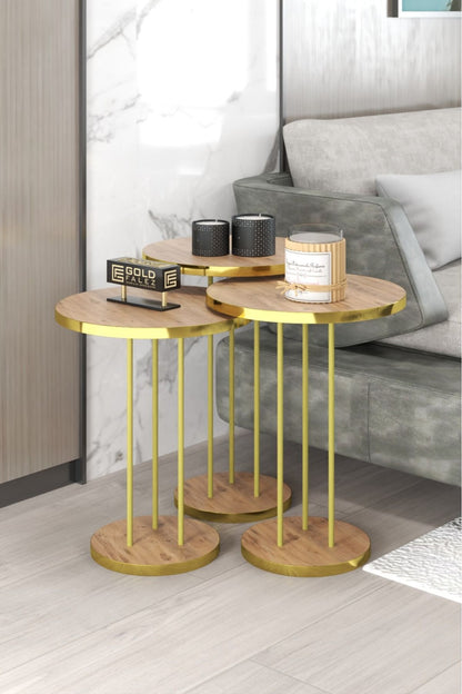 Zigon Sehpa Terra 3 Lü Set