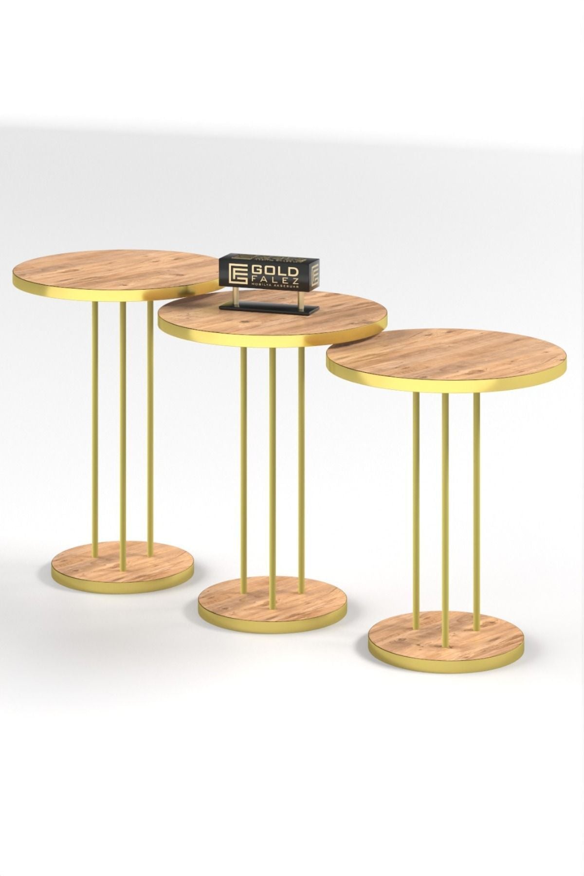 Zigon Sehpa Terra 3 Lü Set