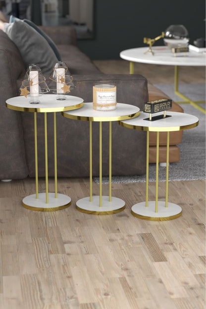 Zigon Sehpa Terra 3 Lü Set