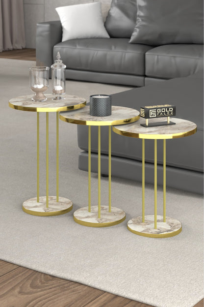 Zigon Sehpa Terra 3 Lü Set