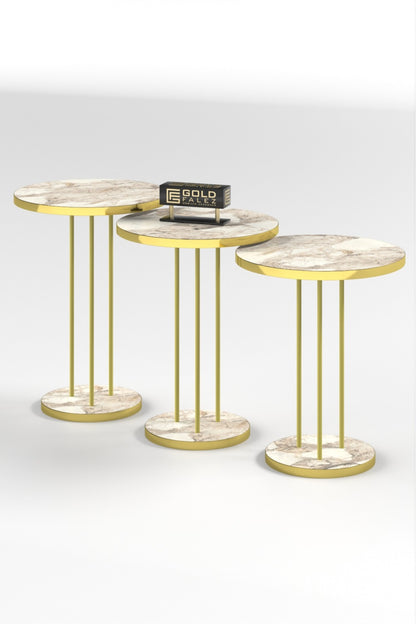Zigon Sehpa Terra 3 Lü Set
