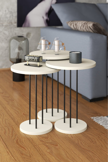 Zigon Sehpa Terra 3 Lü Set